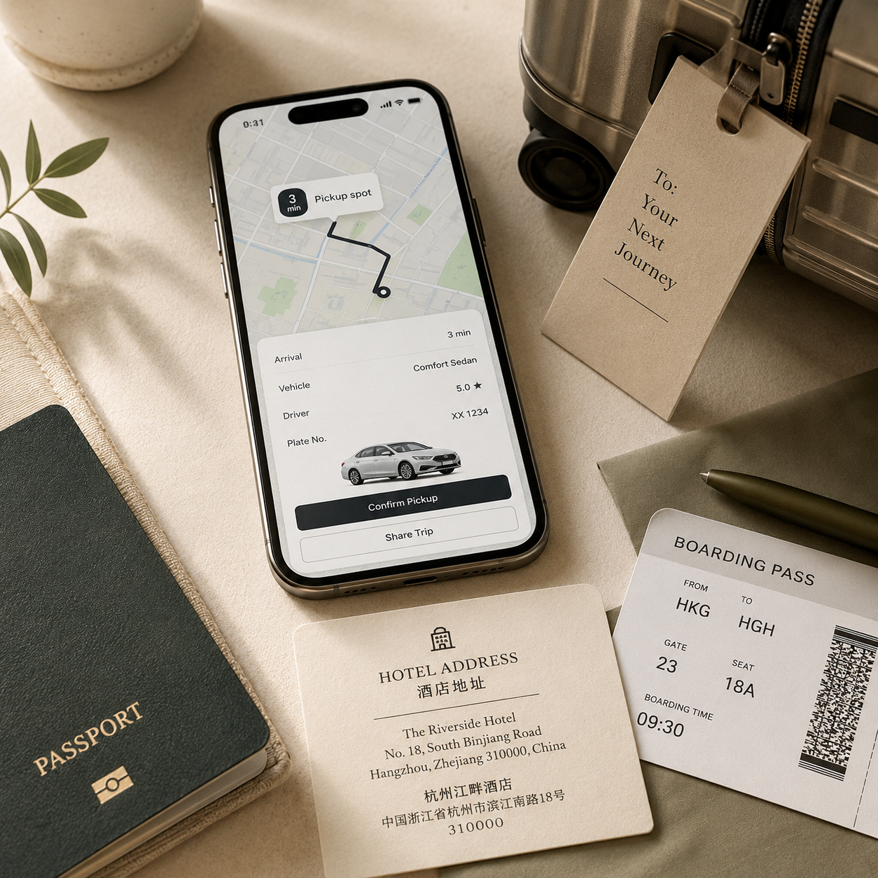 China Arrival & Local Taxi Support